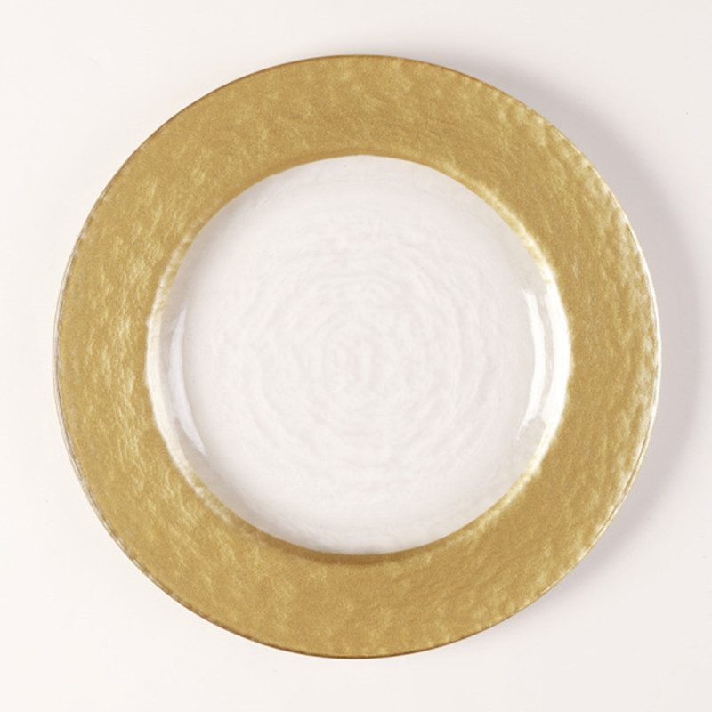 Wholesale Glass Charger Plate PZ-029 - Image 1